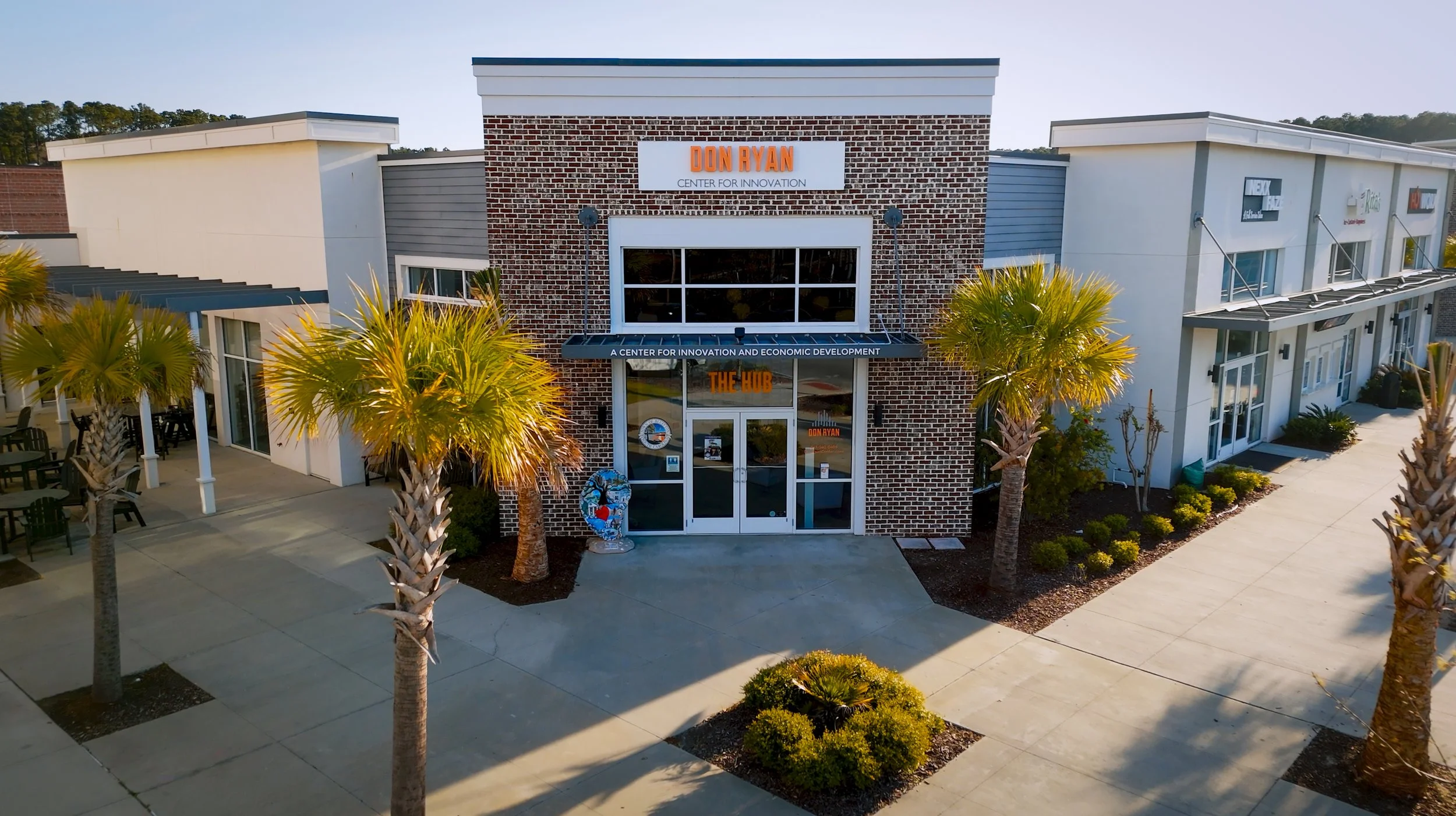 The Don Ryan Center for Innovation building in Bluffton, South Carolina